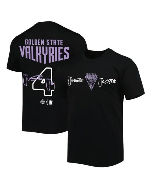 round21 Black And Juste Jocyte Golden State Valkyries Name Number T-shirt