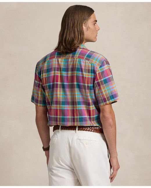 Polo Ralph Lauren Multicolor Classic-fit Plaid Oxford Camp Workshirt for men