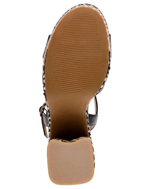 DV by Dolce Vita Metallic Wilsun Crossband Ankle-strap Platform Dress Sandals
