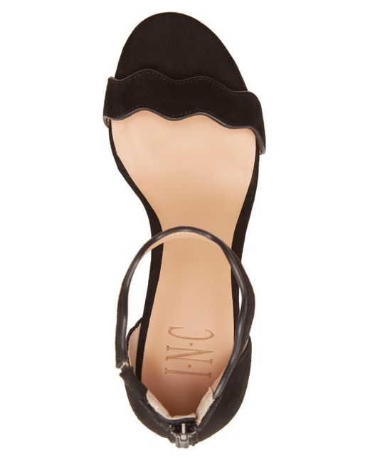 Hadwin Scallop Block-heel Sandals 