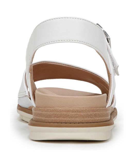 Dr. Scholls Metallic Timeless Fun Open Round Toe Strappy Sandals