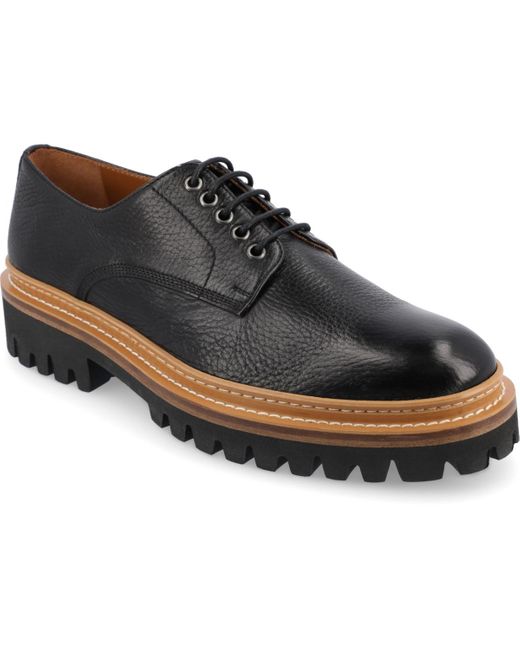 Taft Black The Country Derby Shoe for men