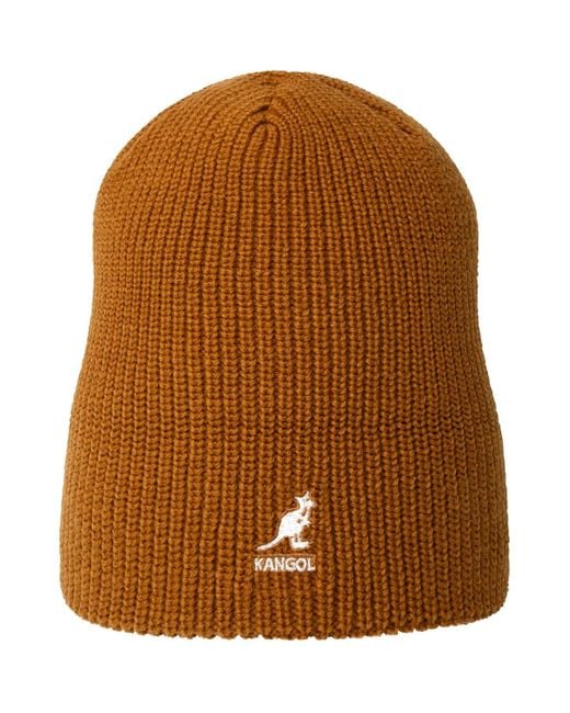 Kangol Brown Cardinal 2-way Beanie Pull-ons & Beanies for men