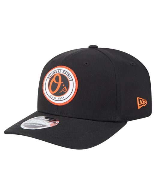 KTZ Blue Baltimore Orioles Circle Patch 9seventy Stretch-snap Hat for men