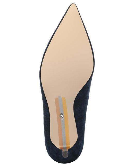 Sam Edelman Blue Vienna Pointed Toe Pumps