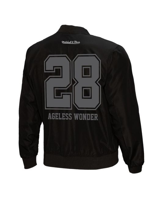 Mitchell & Ness Black Darrell Green Washington Commanders Wonder Full-zip Jacket for men