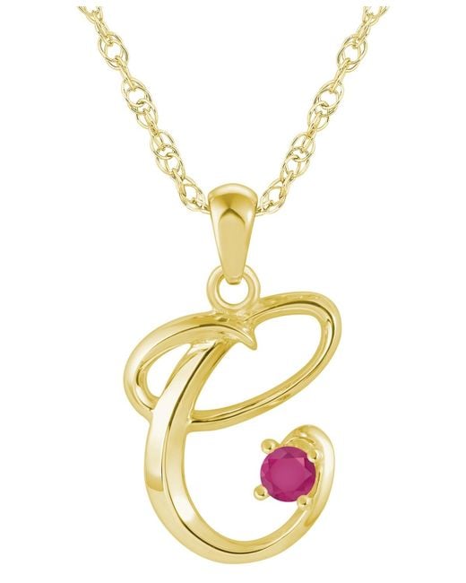 Macy's Metallic Ruby (1/6 Ct. T.w.