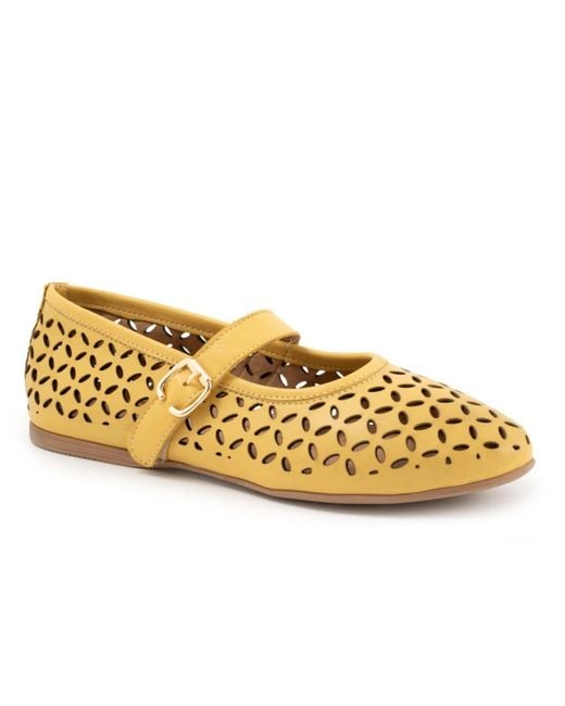 BUENO Metallic Kehlani Flat