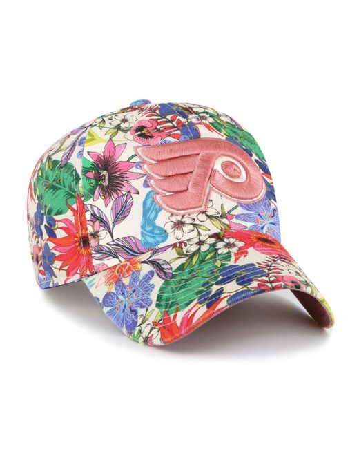 '47 White Philadelphia Flyers Pollinator Clean Up Adjustable Hat