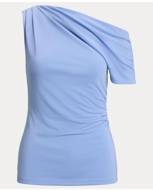 Ralph Lauren Blue Off-the-shoulder Top