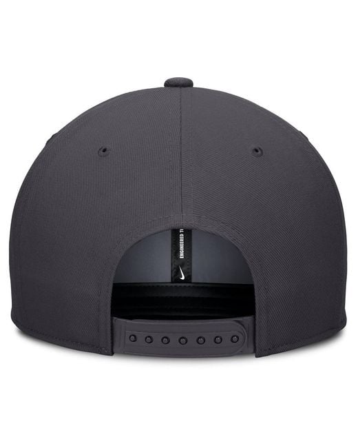 Nike Blue Tampa Bay Rays Statement Pro Snapback Hat for men