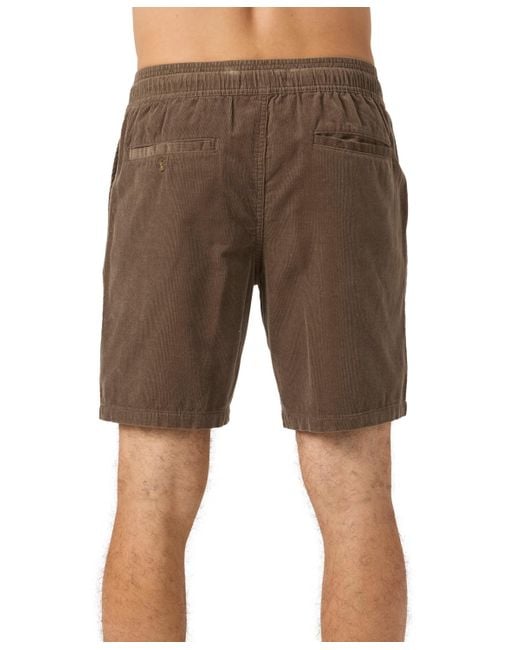 O'neill Sportswear Brown Original Cord Shorts for men