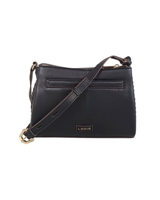 Lodis Blue Nicks Small Crossbody Bag