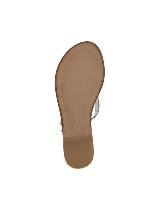 Grace White Positano Sandal