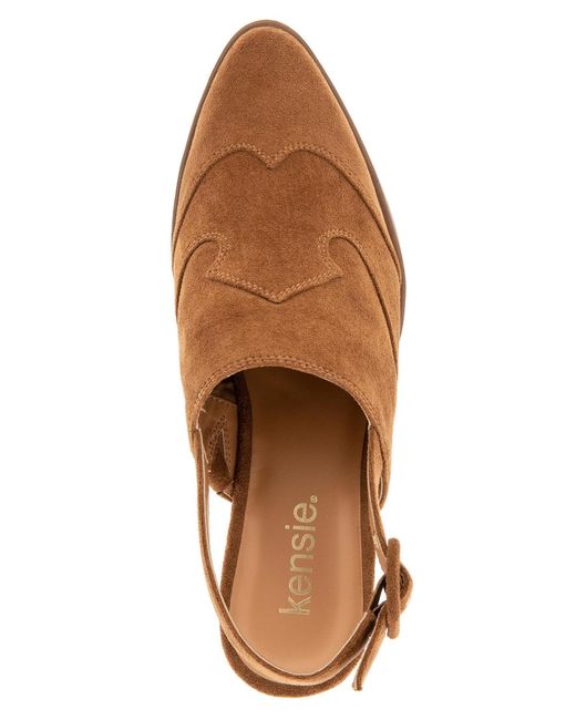 Kensie Brown Ethan Western Mule