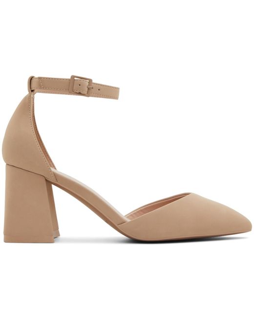 Call It Spring Natural Daliaa Block-heel Pumps