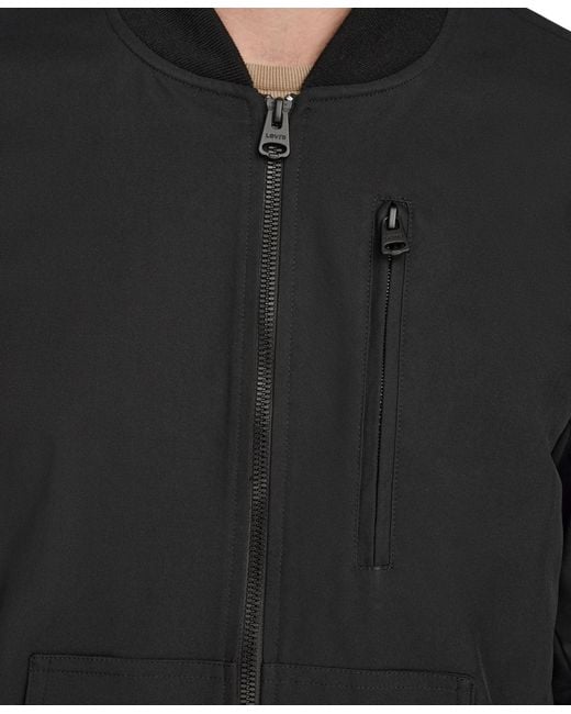 Levi's Black Military Bomber Jacket for men