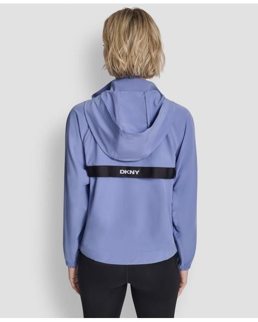 DKNY Blue Commuter Full-zip Jacket