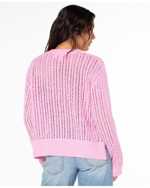 Roxy Red Flipside Long-sleeve Sweater