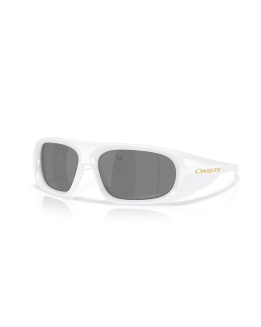 Oakley White Rectangle Sunglasses
