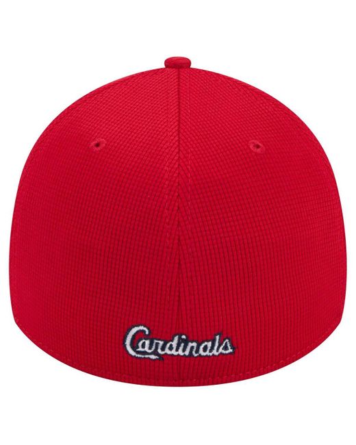 KTZ Red St. Louis Cardinals Active Pivot 39thirty Flex Hat for men