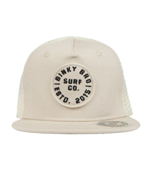 Binkybro Natural Kandui Snapback Hat for men