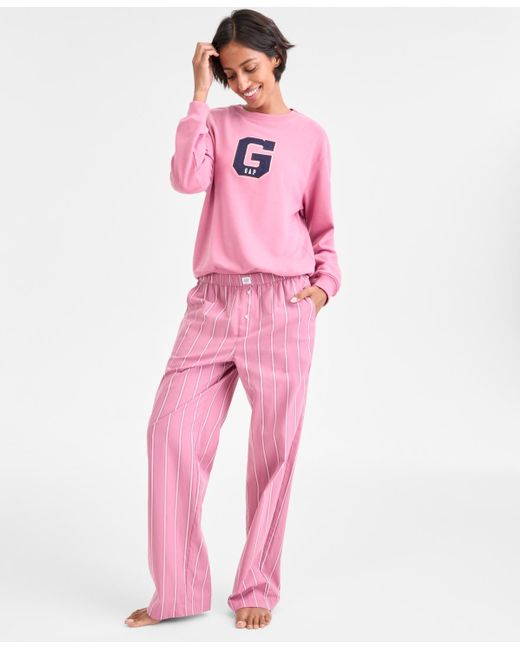 Gap Pink Stripe Detail Pants