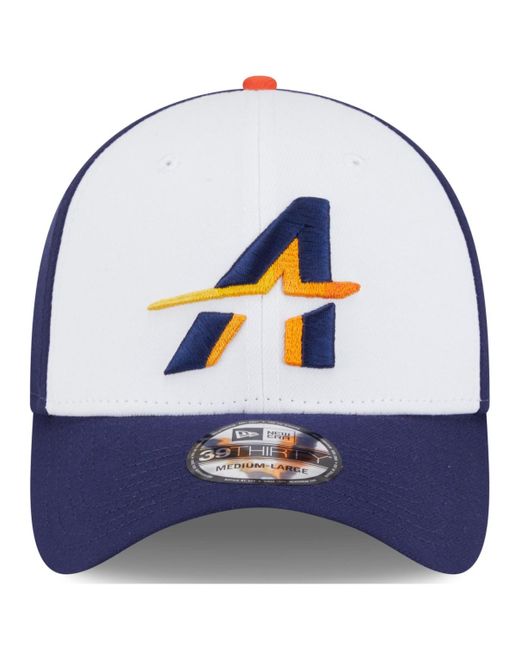 KTZ Blue White/navy Houston Astros 2025 City Connect 39thirty Flex Hat for men