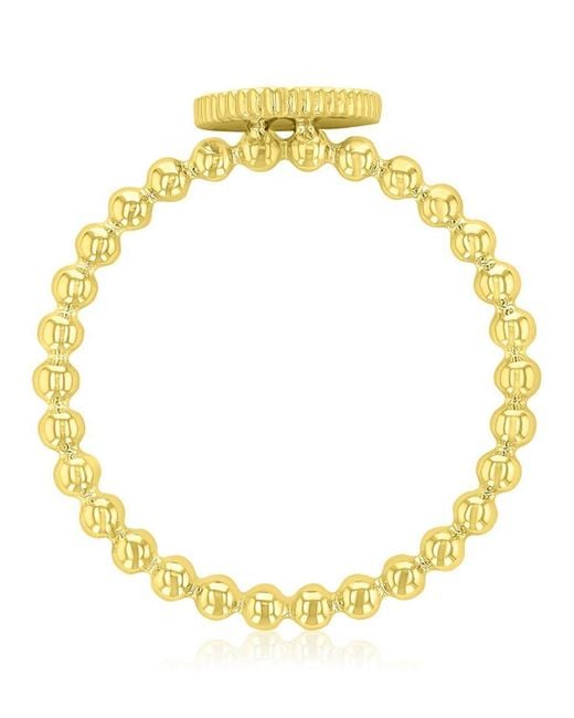 Roxy Waterproof Yellow Pineapple Beads Ring