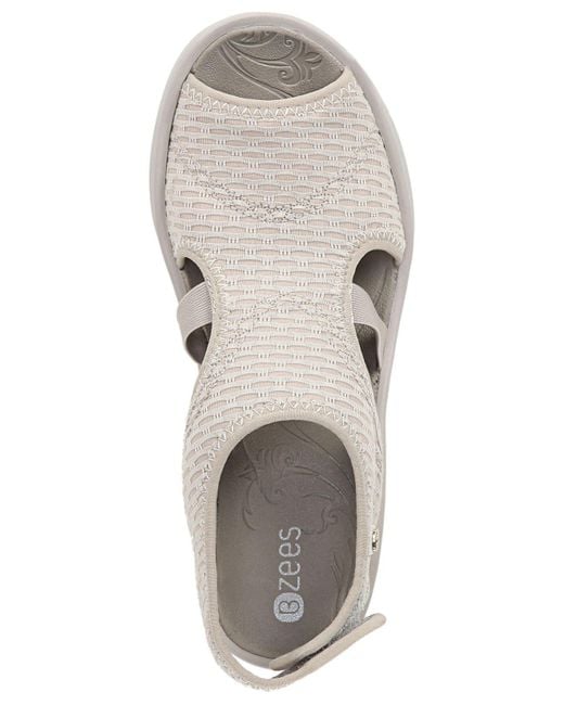 Bzees Dream Washable Wedge Sandals in Beige (Natural) - Save 27% - Lyst