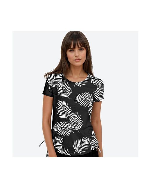 Calypsa Black Adele Swim Top