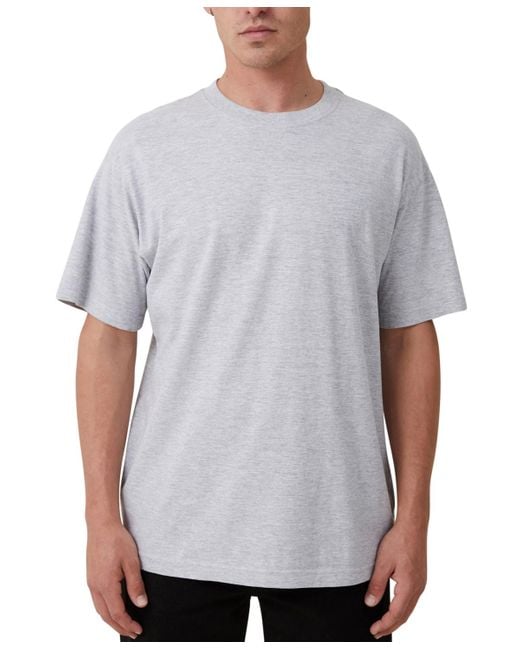 Cotton On Gray Loose Fit T-shirt for men