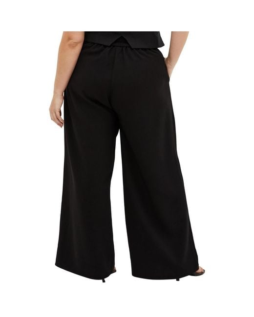 City Chic Black Plus Size Dee Pant