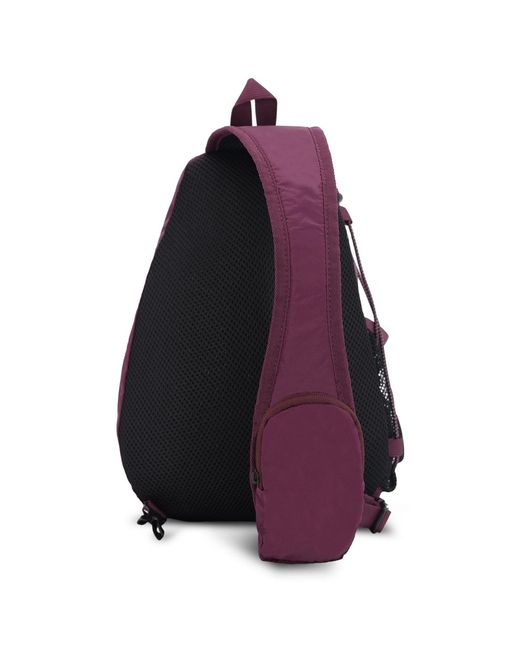 Eddie Bauer Purple Ripstop Sling Pack