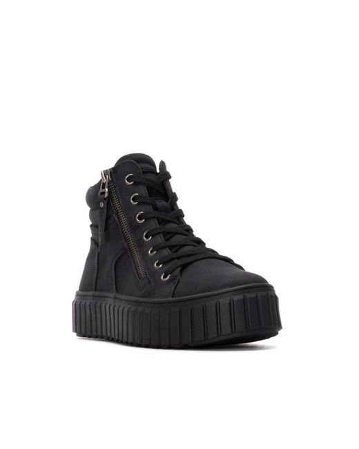 Xti Black Casual High Top Sneakers Refresh Collection By