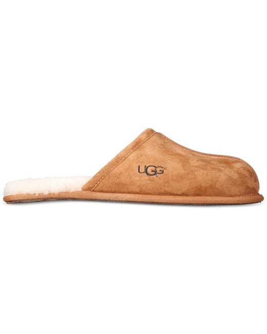 Ugg Brown Scuff Slippers for men