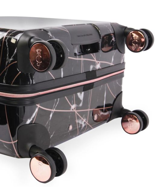 Juicy Couture Vivian 3piece Hardside Spinner luggage Set in Black Lyst