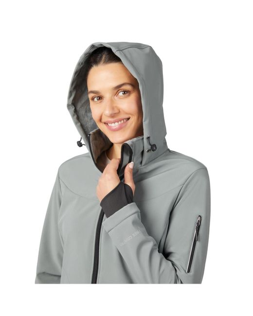 Free Country Gray Stormtech Super Softshell Jacket