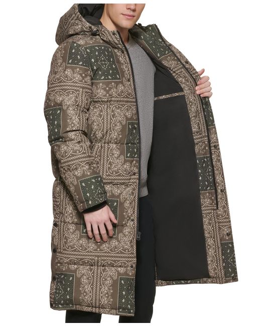 Levi's Multicolor Quilted Extra Long Parka Jacket for men