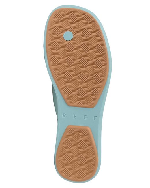 Reef Blue Water Willow Maya Round Toe Flips