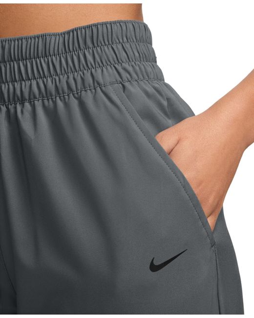 Nike Gray One Dri-fit Woven High-rise 7/8 joggers