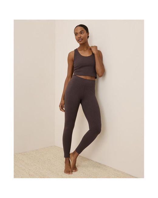 Pact Black On The Go-to Crop Tank Made With Organic Cotton