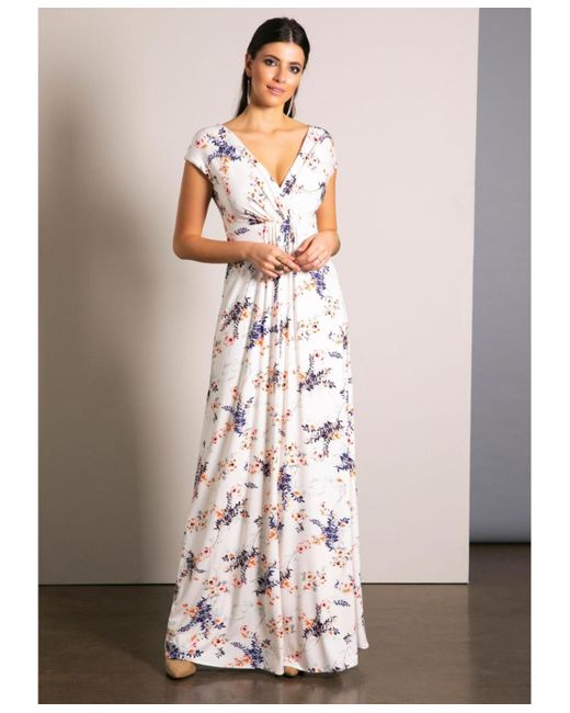 Alie Street London White Sophia Maxi Dress