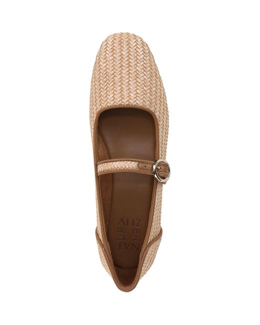 Naturalizer Natural Kelly 4 Square Toe Mary Jane Flats