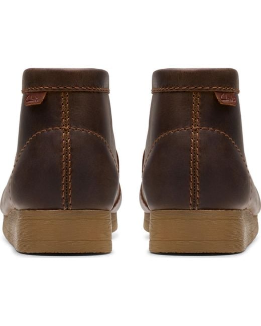 Clarks Brown Shacre Boots for men