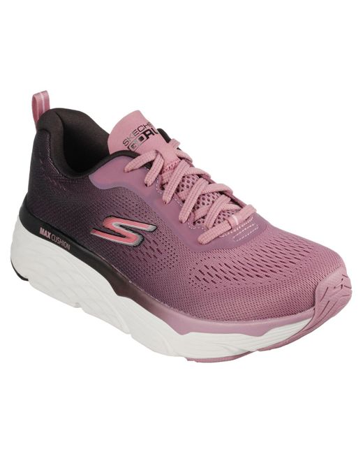 Skechers Max Cushioning Elite - Destination Point Running And Walking  Sneakers From Finish Line in Purple | Lyst