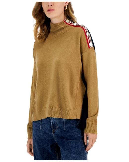 Macys mens mock store neck sweaters