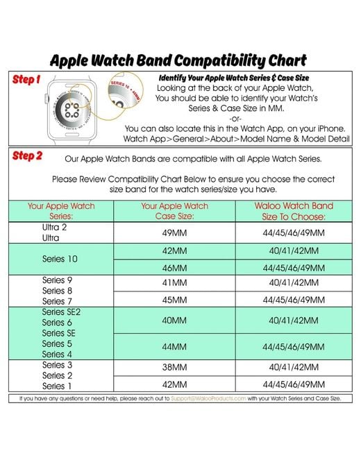 Waloo Black Rhinestone Pattern Replacement Band For Apple Watch