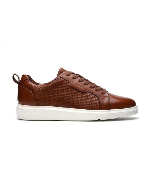 Carlos By Carlos Santana Brown Carlos By Carlos Sana Jackson Sneaker for men