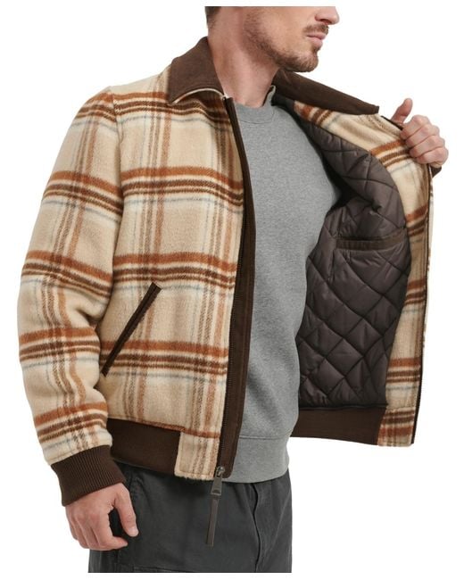 Levi's Natural Zip Corduroy-collar Jacket for men